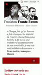 Mobile Screenshot of frantzfanonfoundation-fondationfrantzfanon.com
